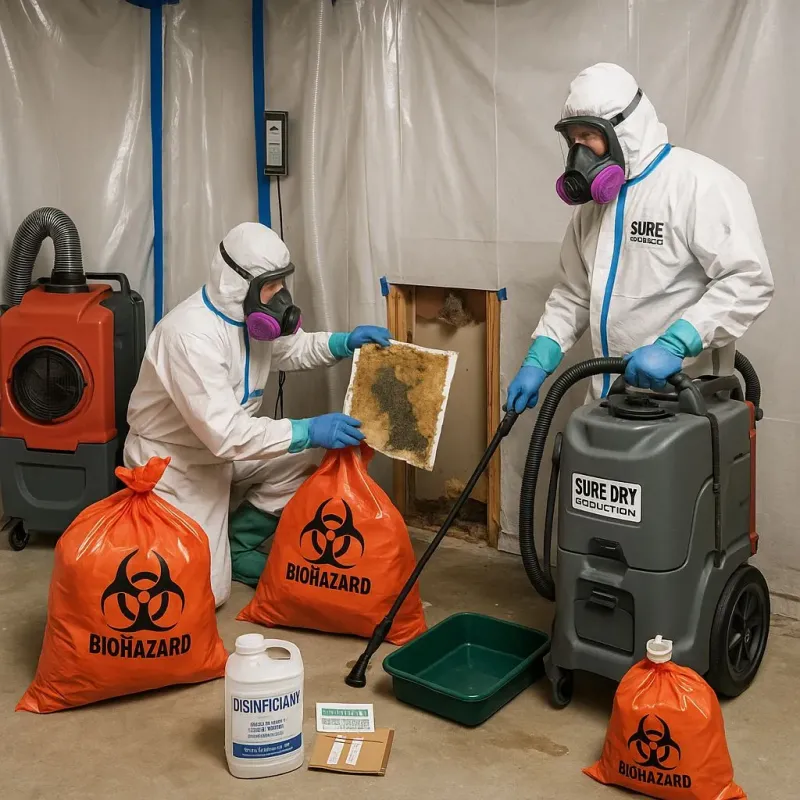 Contaminated Water Handling Protocols process in Eclectic, AL