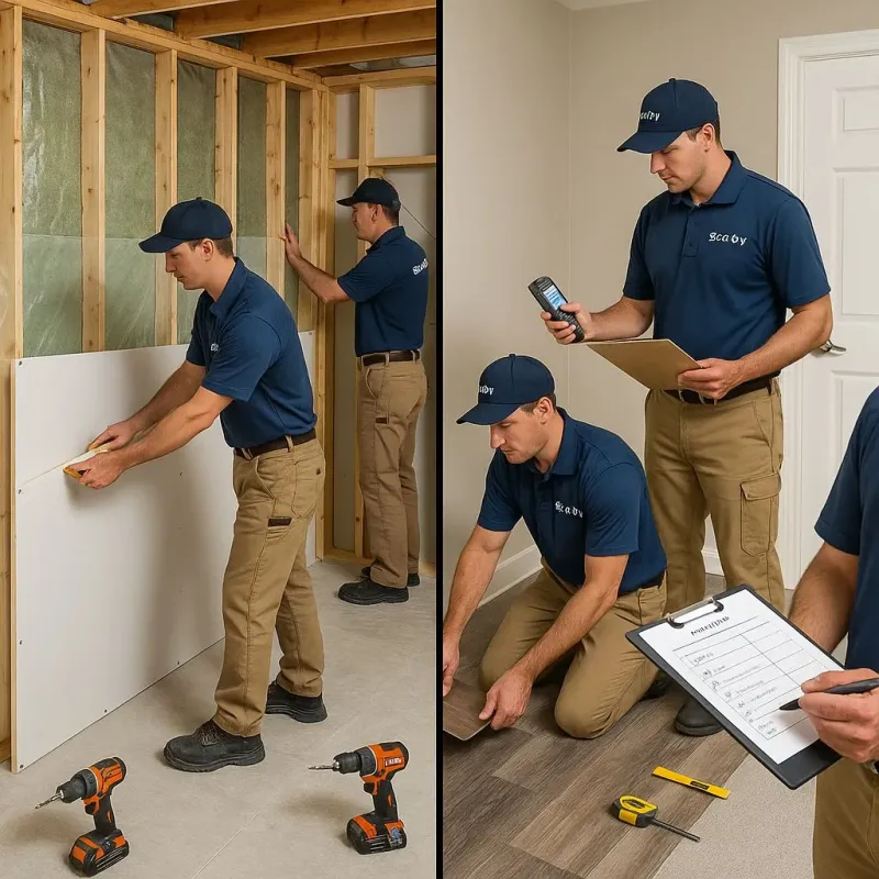 Repairs and Reconstruction process in Eclectic, AL