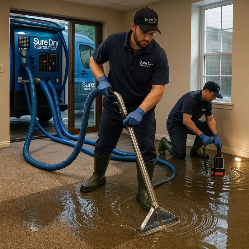 Water Extraction and Removal process in Eclectic, AL